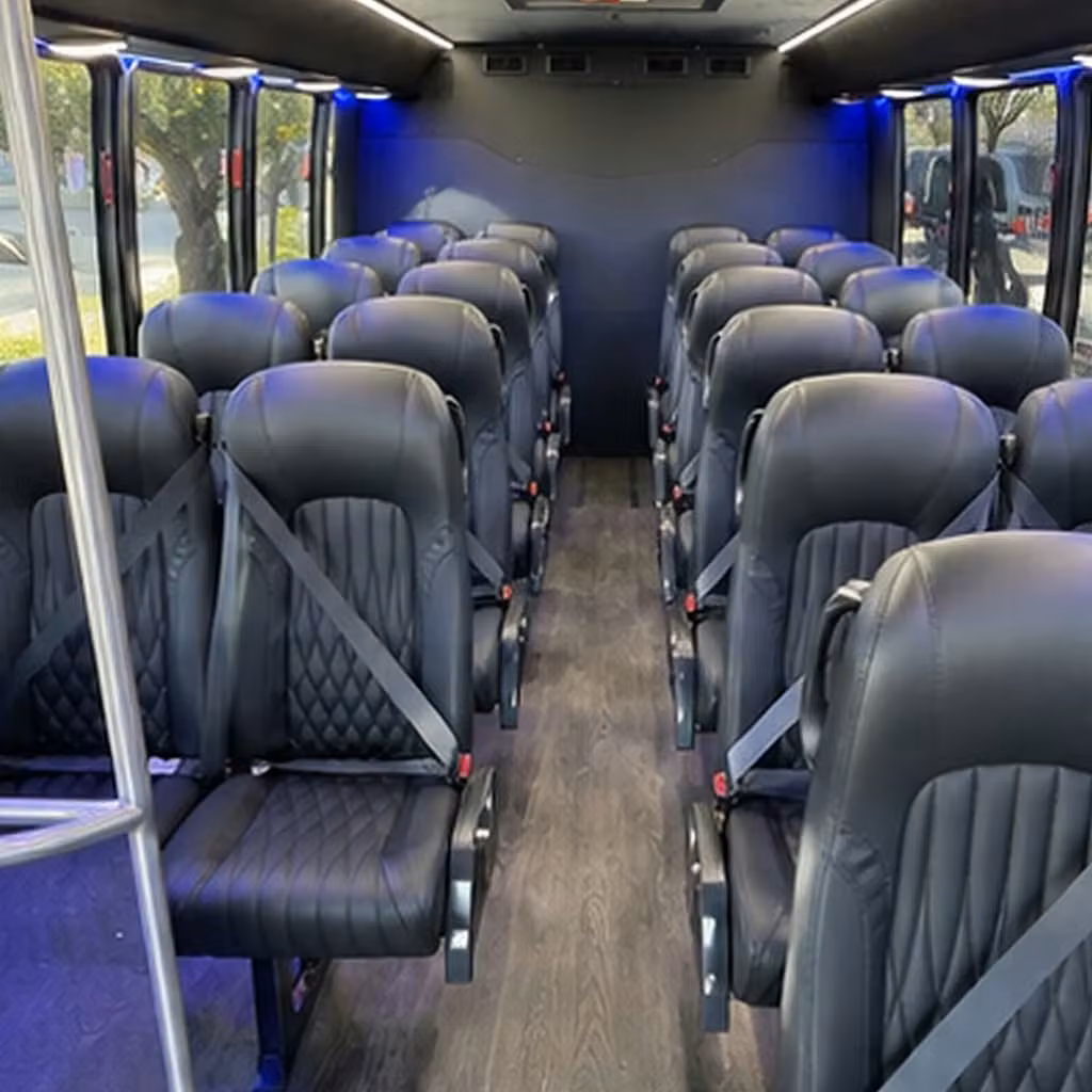 san francisco 35 passenger minibus rental