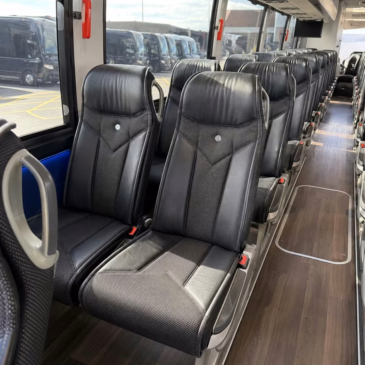 san francisco charter bus rental inside