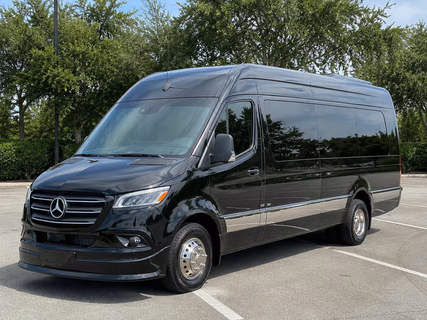 san francisco sprinter van rental with driver
