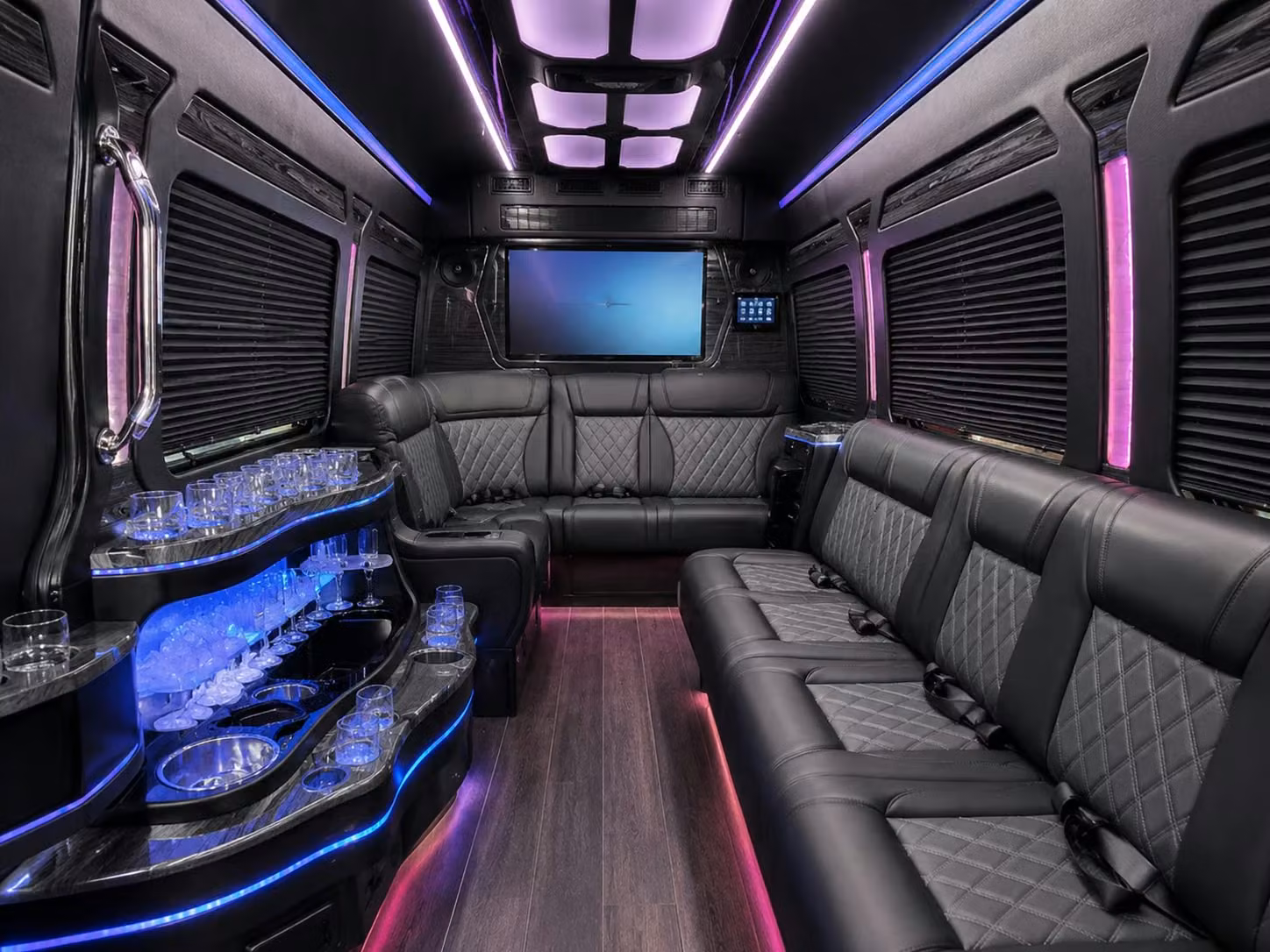 sprinter limousine inside