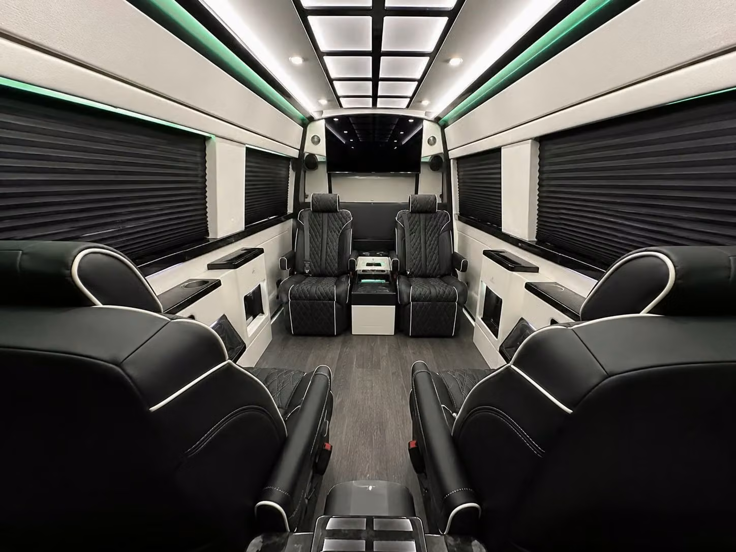 sprinter van with driver interior
